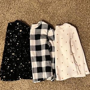 Old Navy 2T Toddler Girl Long Sleeve Shirt Set